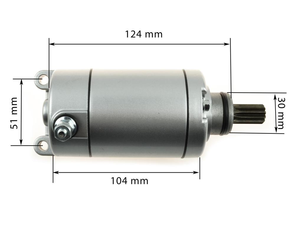 Шестерни электростартера 169fmm